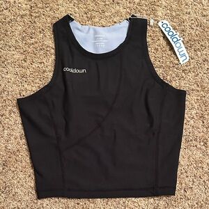 Cooldown Meg Running Crop Top